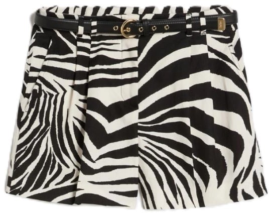Max Mara Shorts Nero Dis.Vari Divers