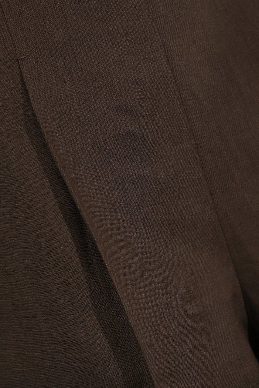 Max Mara Trousers Testa Moro Bruin