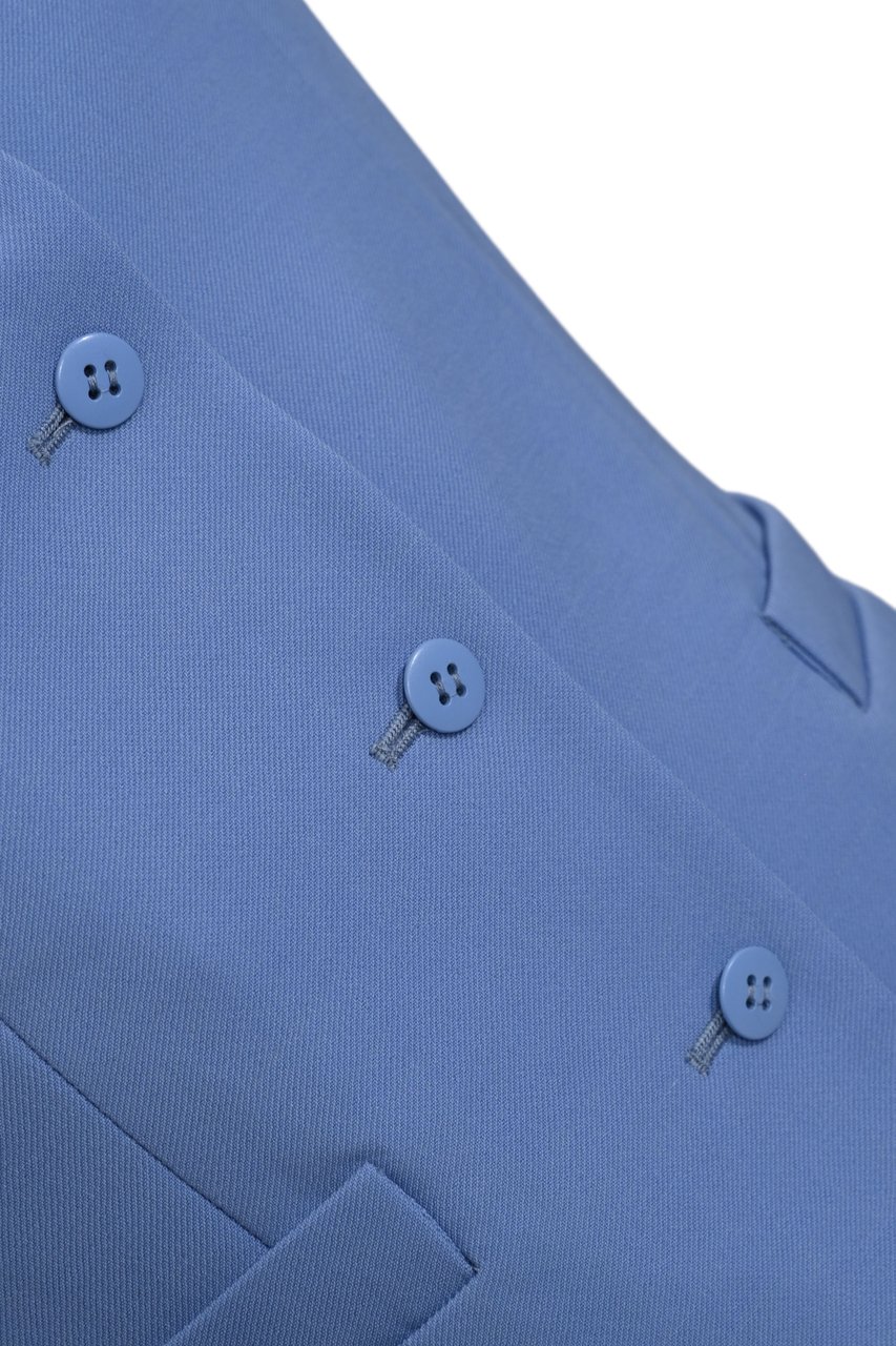 Max Mara Jackets Clear Blue Blauw