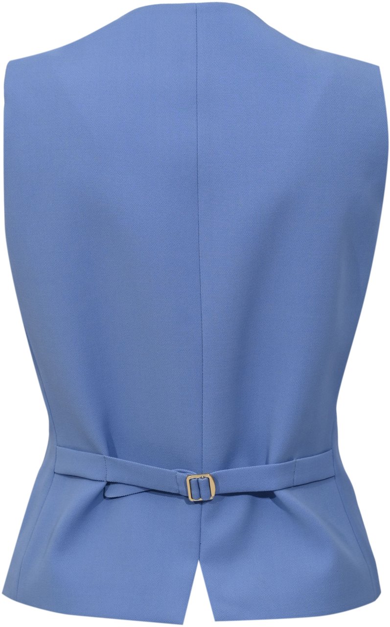 Max Mara Jackets Clear Blue Blauw
