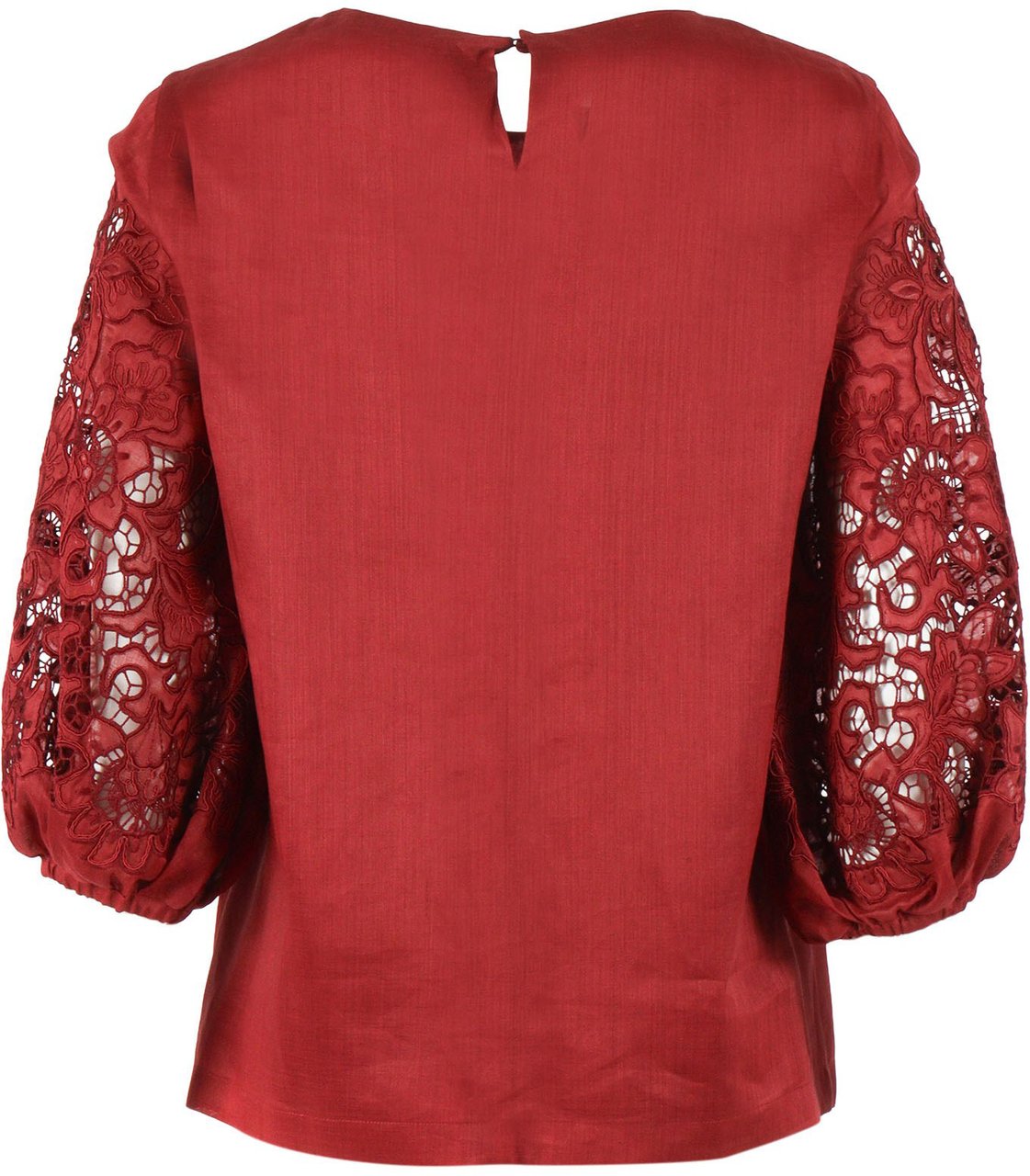 Max Mara Top Mattone Rosso Rood
