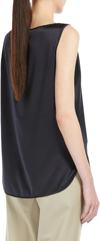 Max Mara Top Nero Zwart