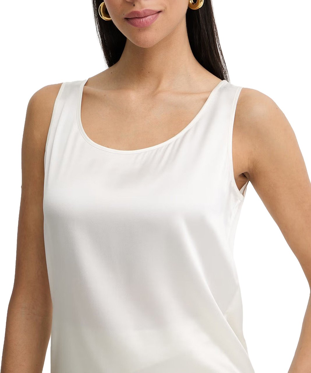 Max Mara Top White Wit