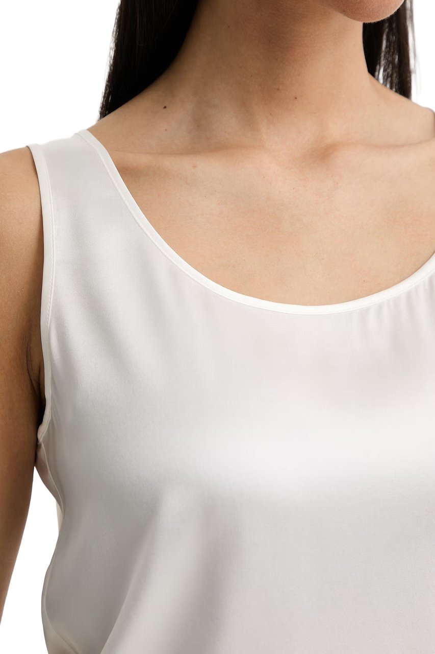 Max Mara Top White Wit