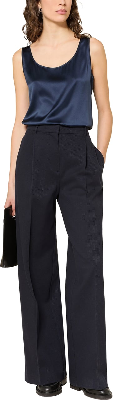 Max Mara Top Blu Notte Navy