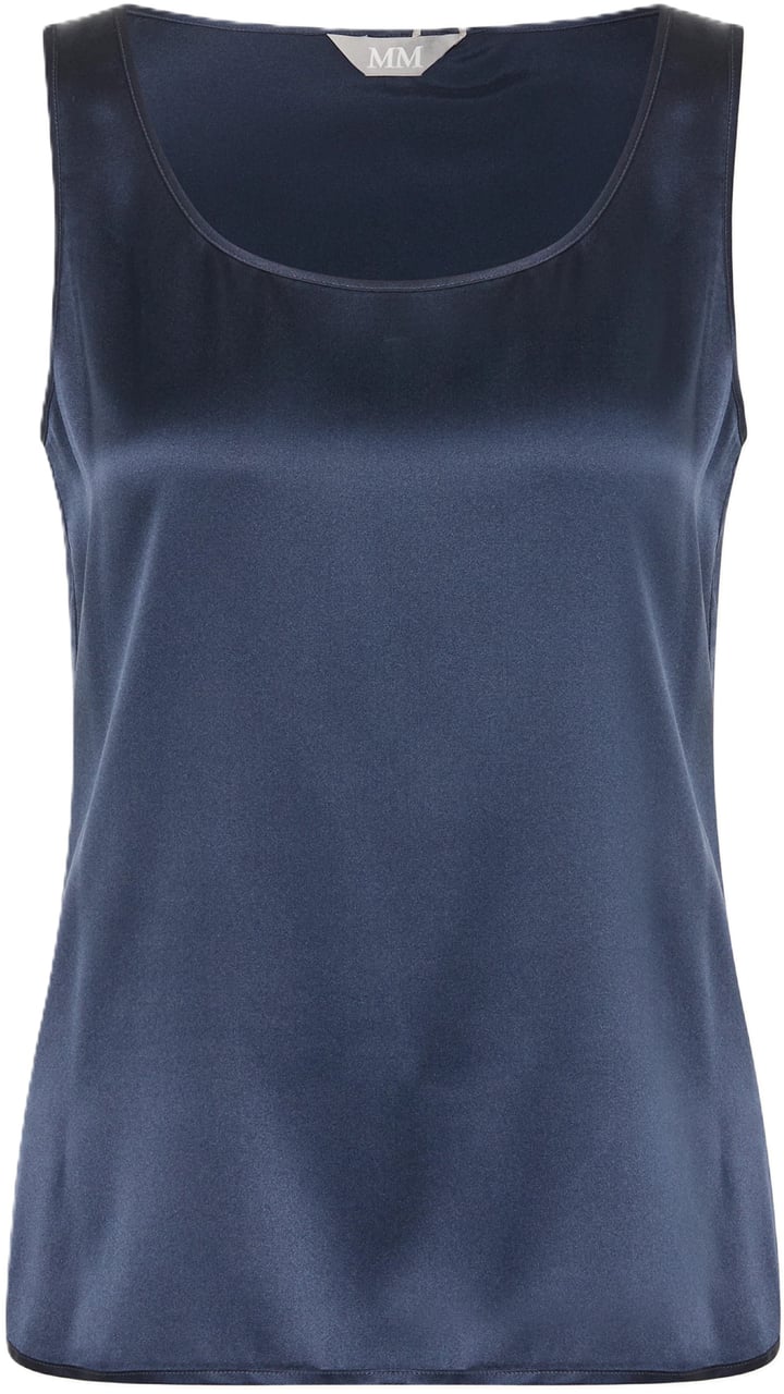 Max Mara Top Blu Notte Navy
