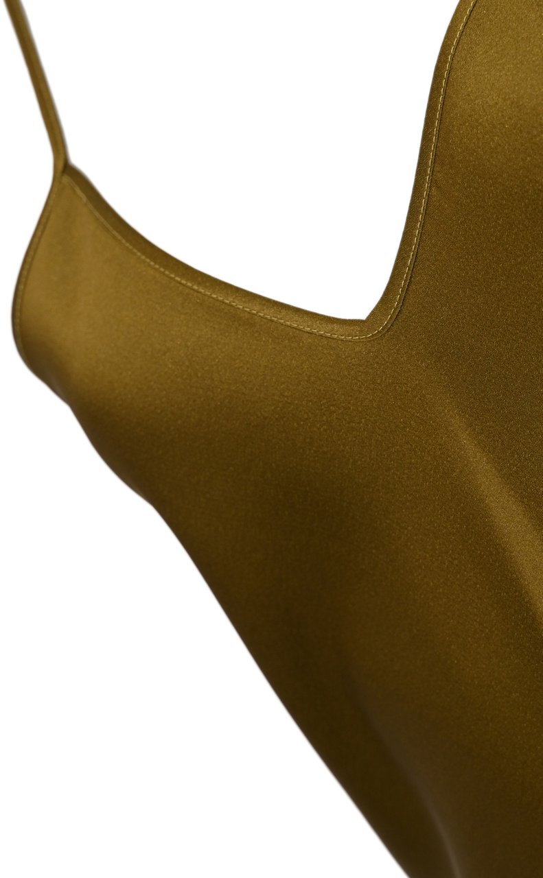 Max Mara Top Verde Oliva Donkergroen
