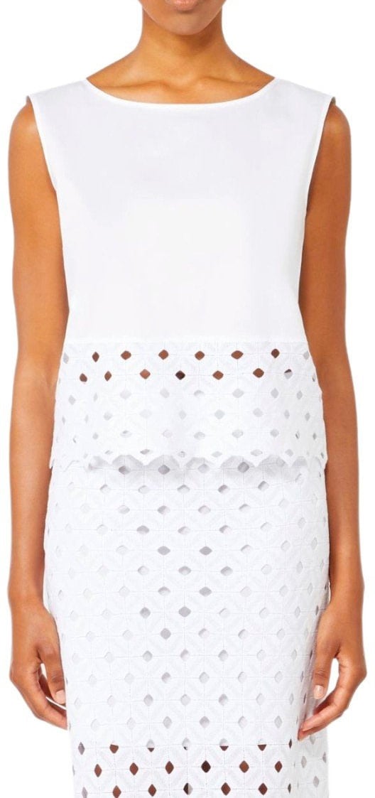 MAX MARA BEACHWEAR MAGGIO TOP Wit