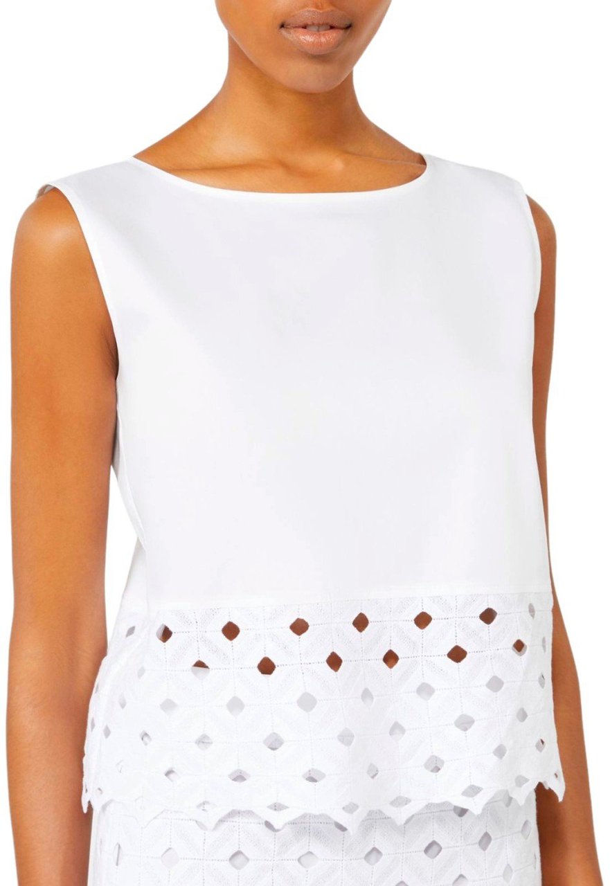 MAX MARA BEACHWEAR MAGGIO TOP Wit