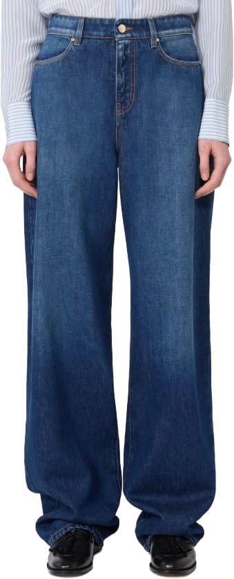Max Mara Jeans Blu Blauw
