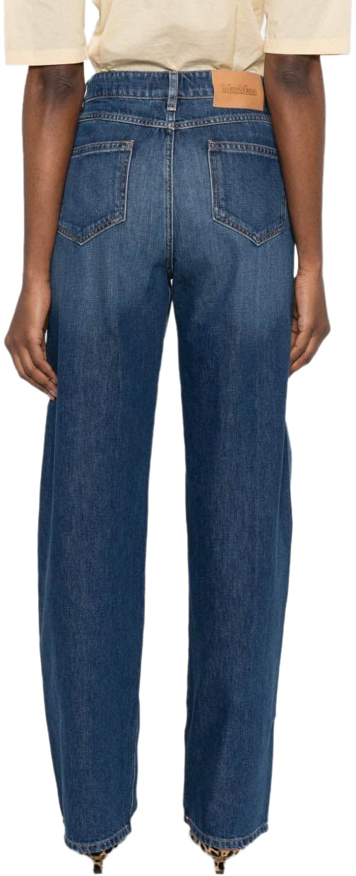 Max Mara Jeans Blue Blauw