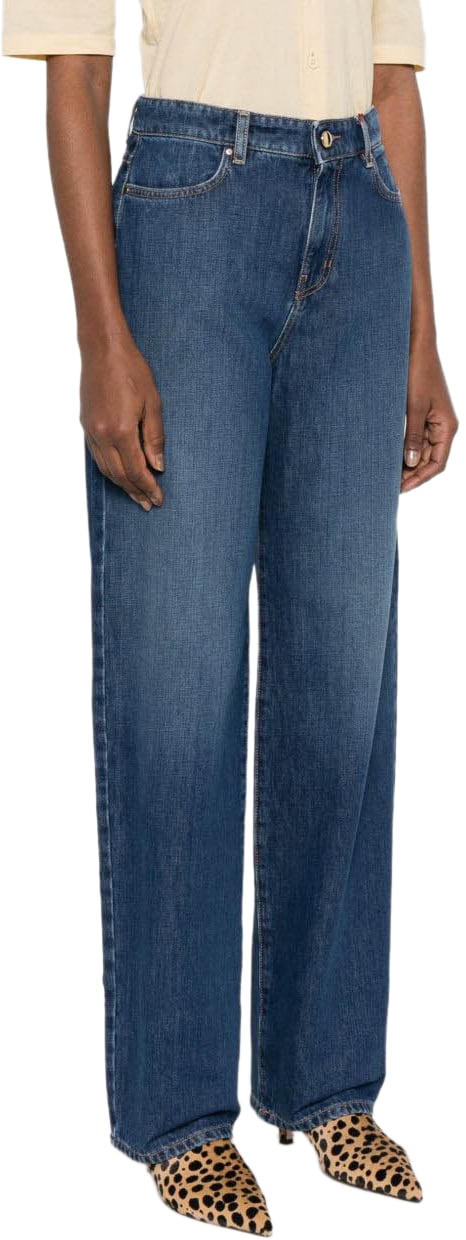 Max Mara Jeans Blue Blauw