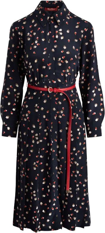 Max Mara Dresses Blue Navy