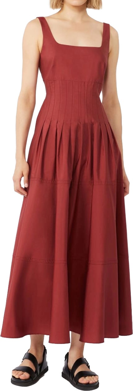 Max Mara Dresses Mattone Rosso Maroon