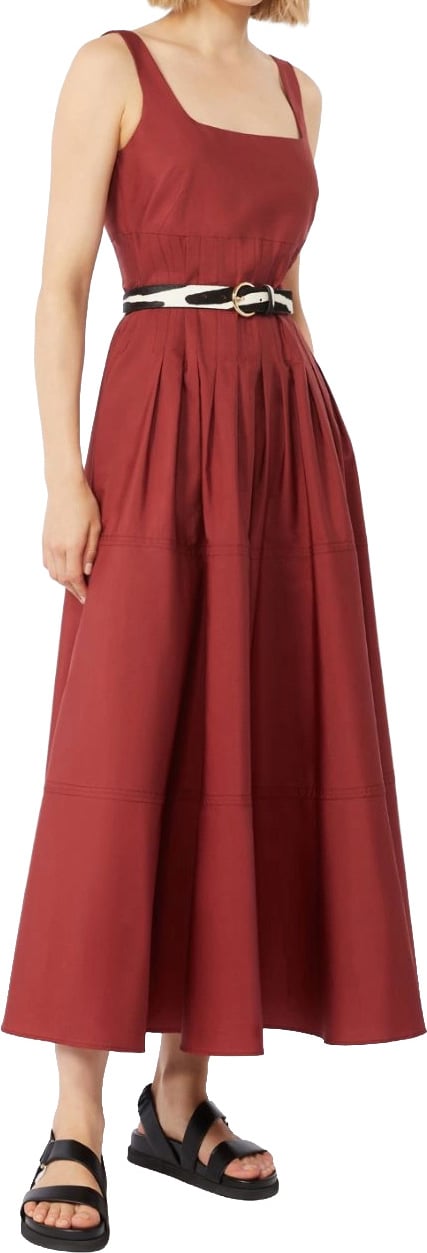 Max Mara Dresses Mattone Rosso Maroon