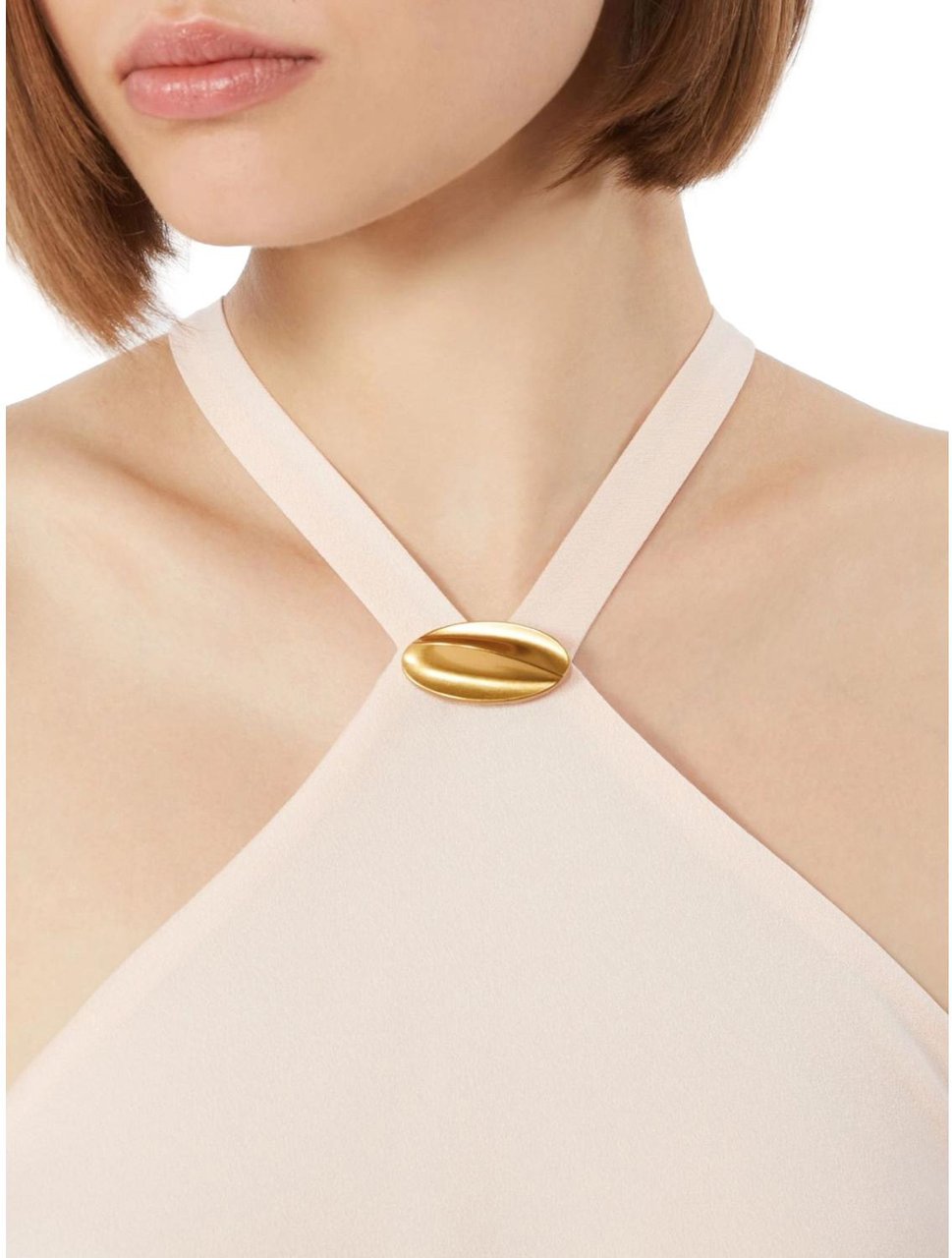 Max Mara Dresses Beige Rosa Roze