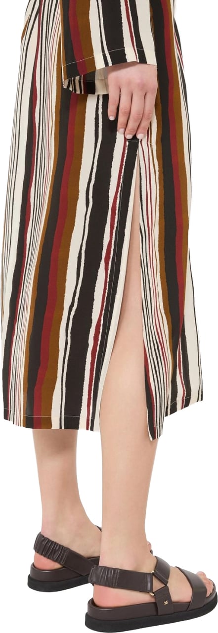 Max Mara Dresses Mattone Rosso Jacq Riga Vertic Divers