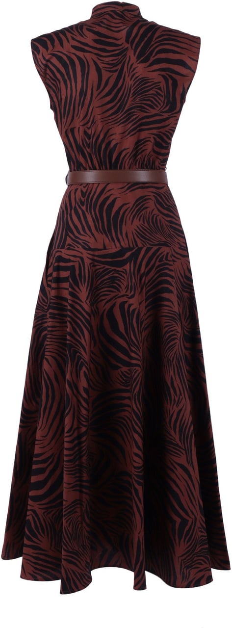 Max Mara Dresses Marrone Dis.Vari Bruin