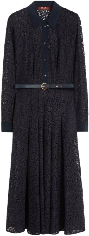 Max Mara Dresses Blue Blauw