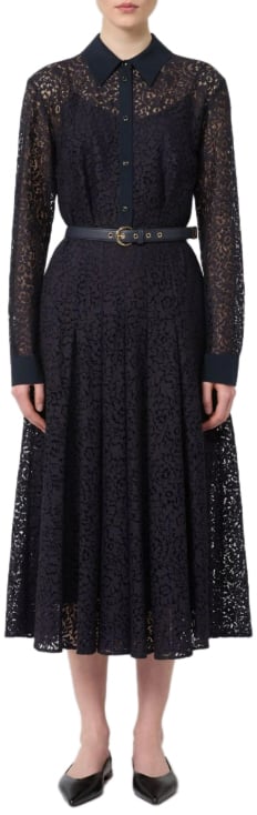 Max Mara Dresses Blue Blauw