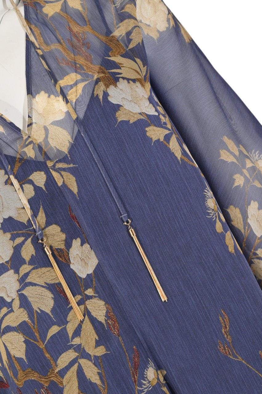 Max Mara Dresses Blue Blauw