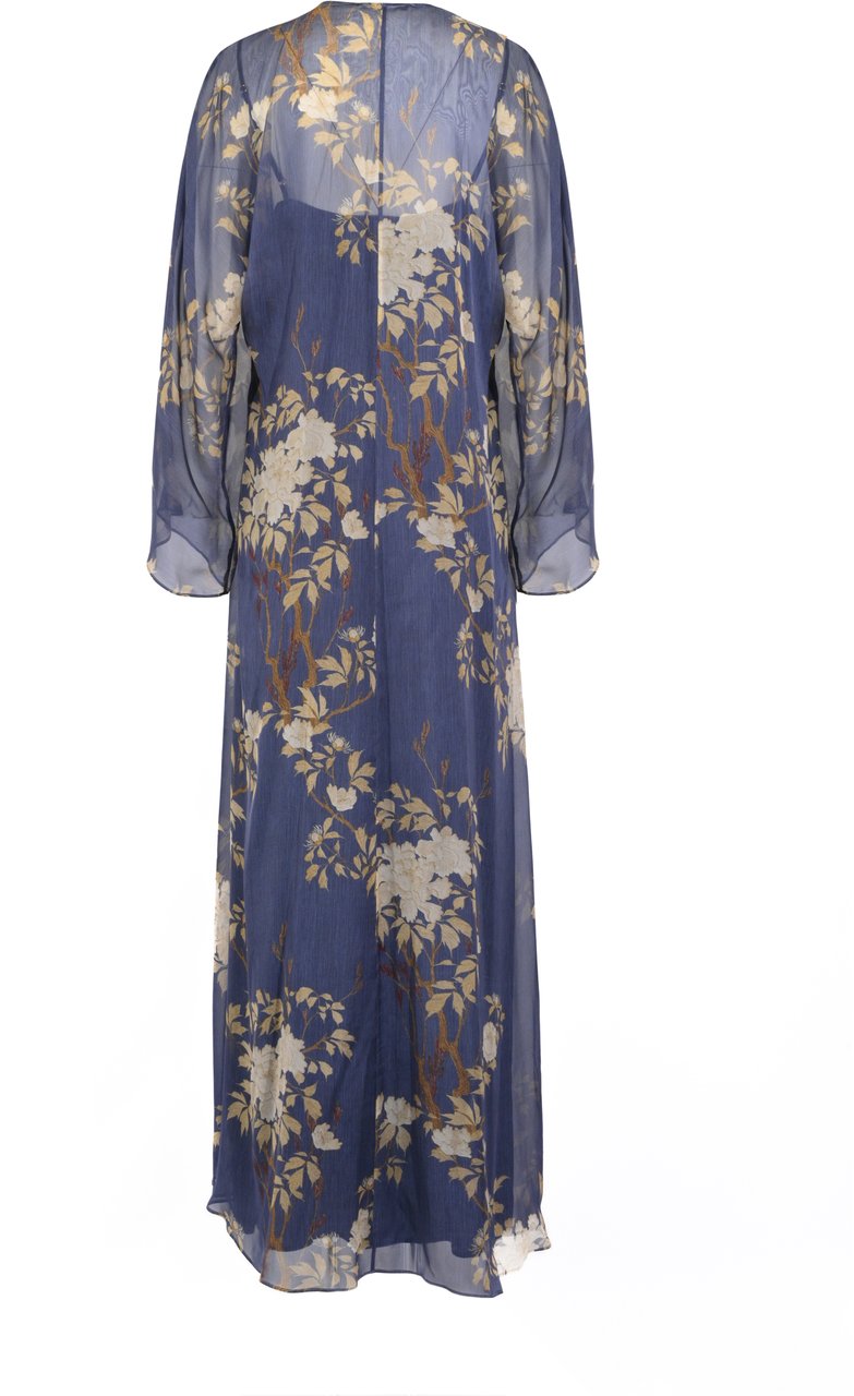 Max Mara Dresses Blue Blauw