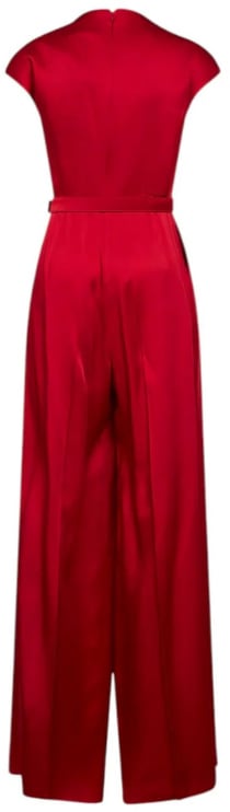 Max Mara Trousers Red Rood