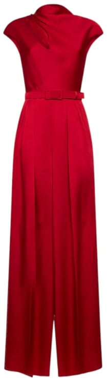 Max Mara Trousers Red Rood