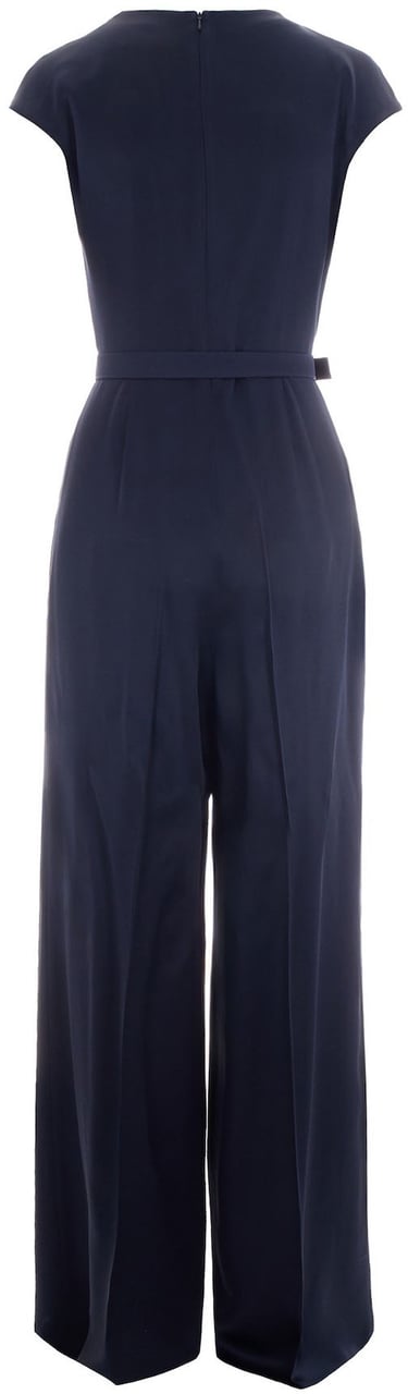 Max Mara Trousers Blue Blauw