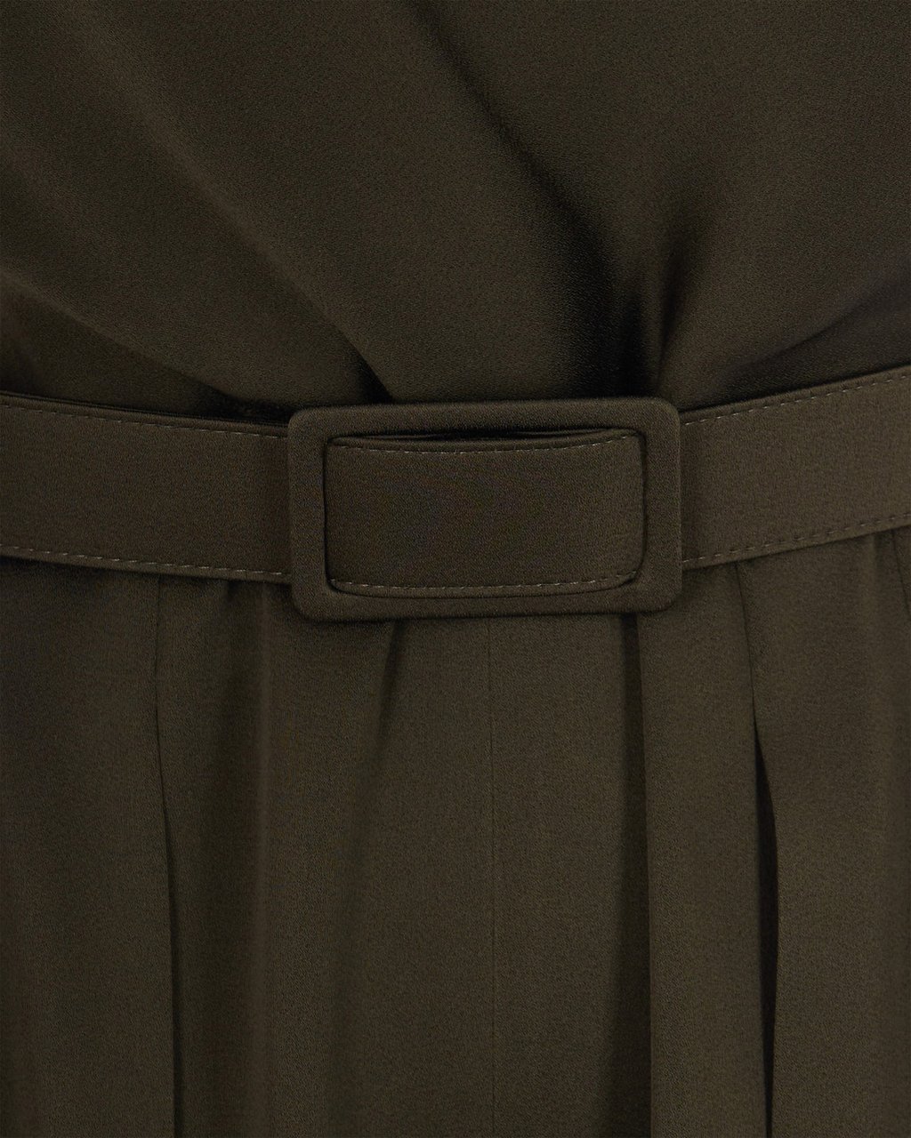 Max Mara Trousers Verde Muschio Donkergroen