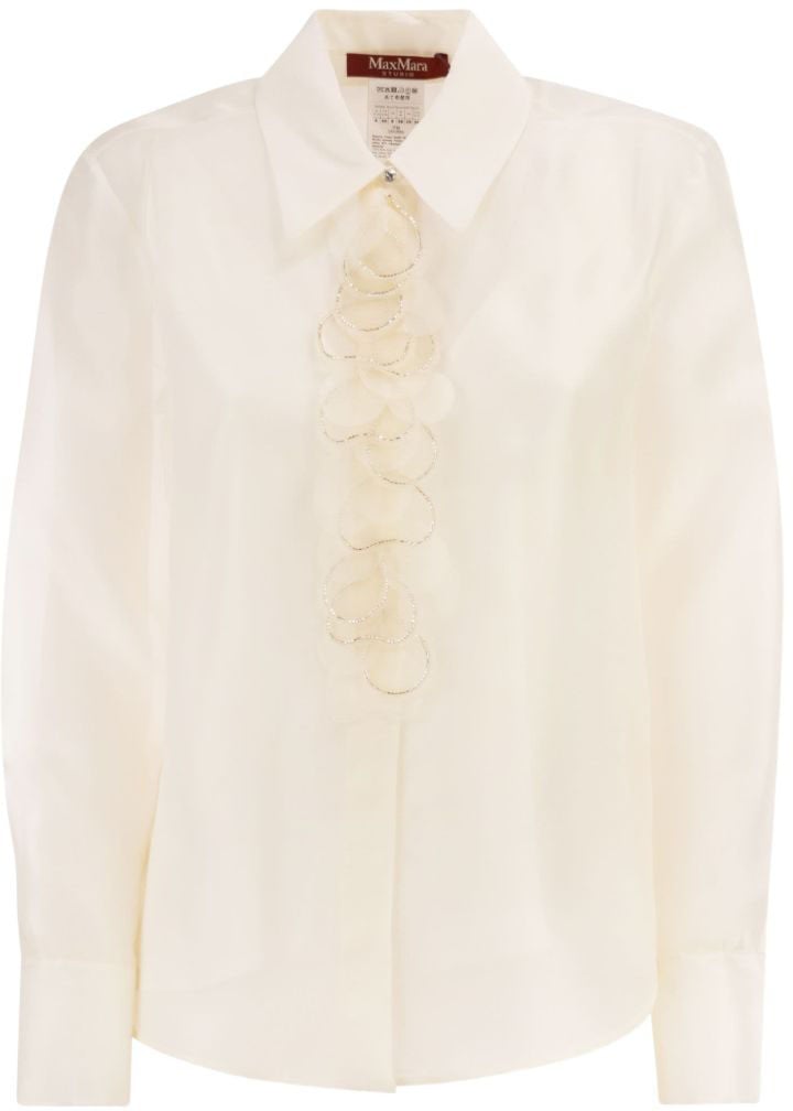 Max Mara Shirts White Wit
