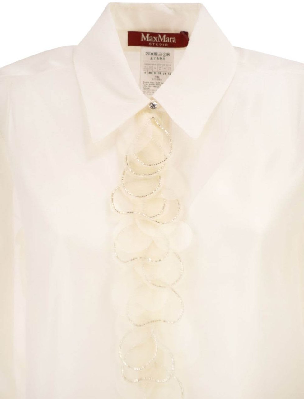 Max Mara Shirts White Wit