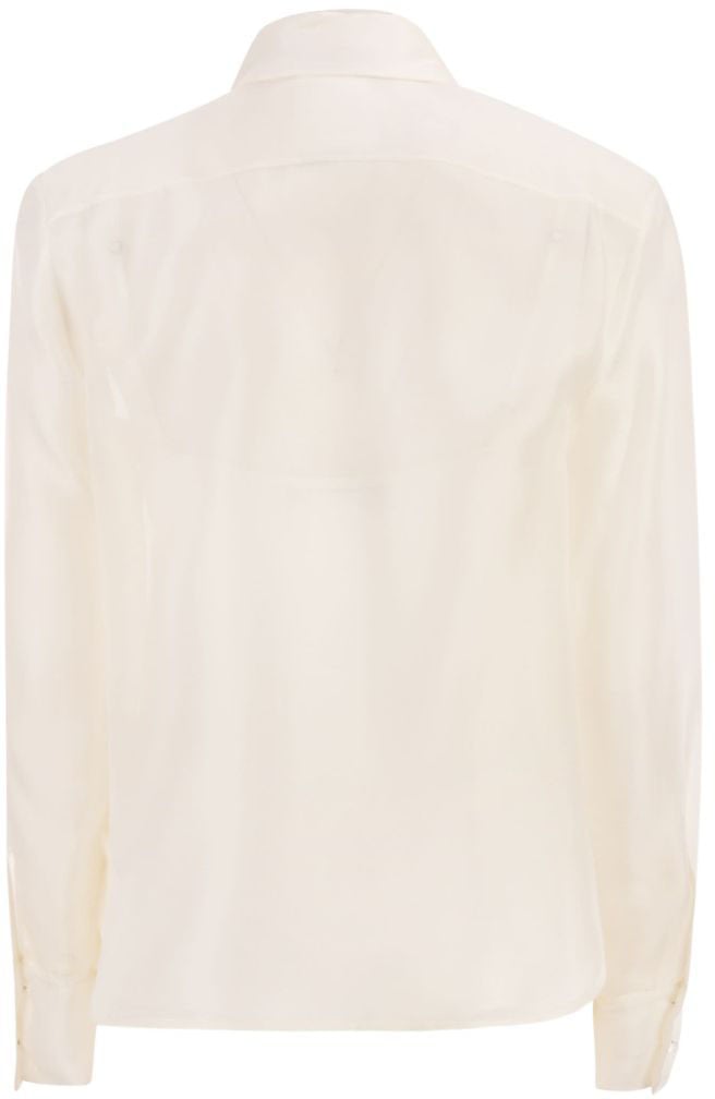 Max Mara Shirts White Wit