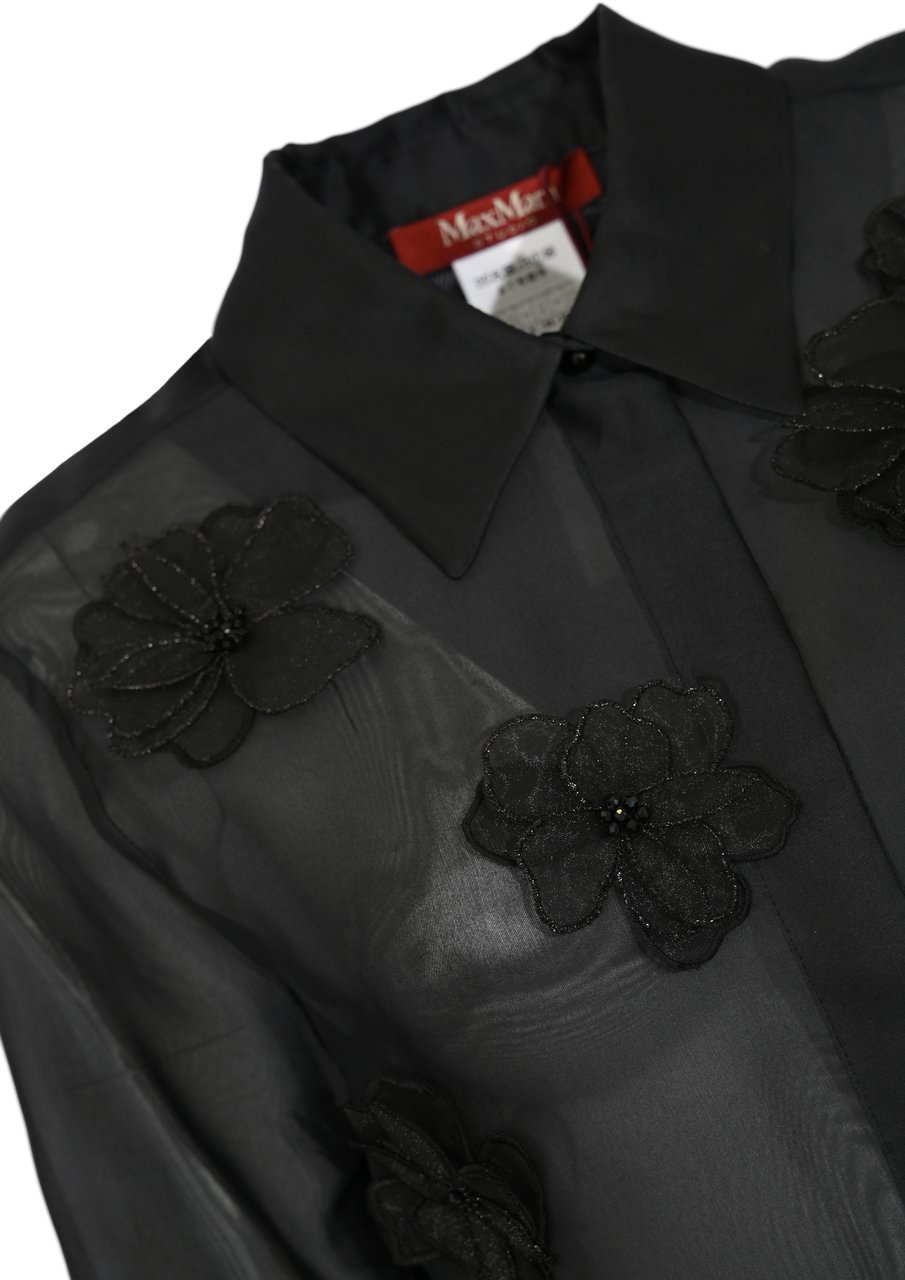 Max Mara Top Black Zwart
