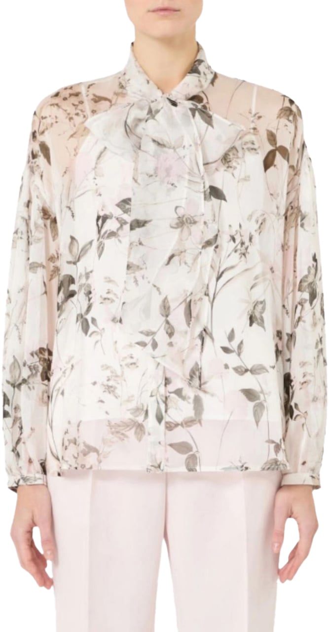 Max Mara Shirts White Wit