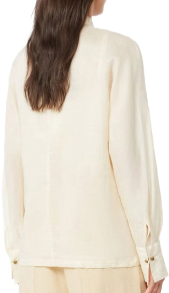 Max Mara Shirts Beige Wit