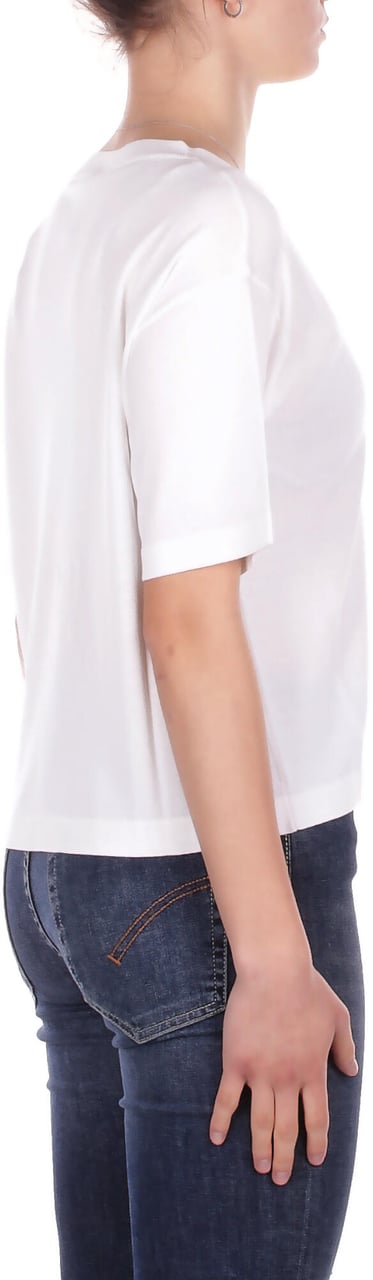 Max Mara Sweaters Bianco Ottico Wit