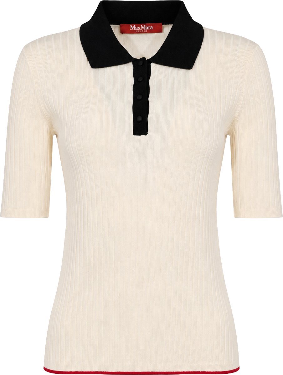 Max Mara Sweaters Bianco Blu Wit
