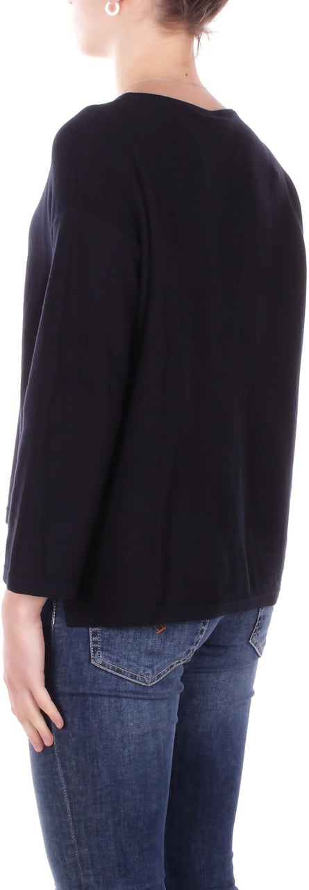 Max Mara Sweaters Blue Blauw