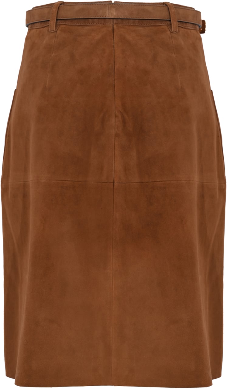 Max Mara Skirts Cioccolato Bruin