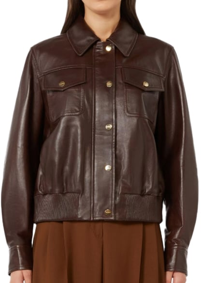 Max Mara Jackets Brown Bruin