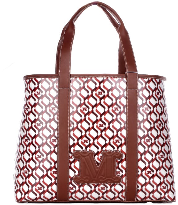 Max Mara Bags Stampa Maroon