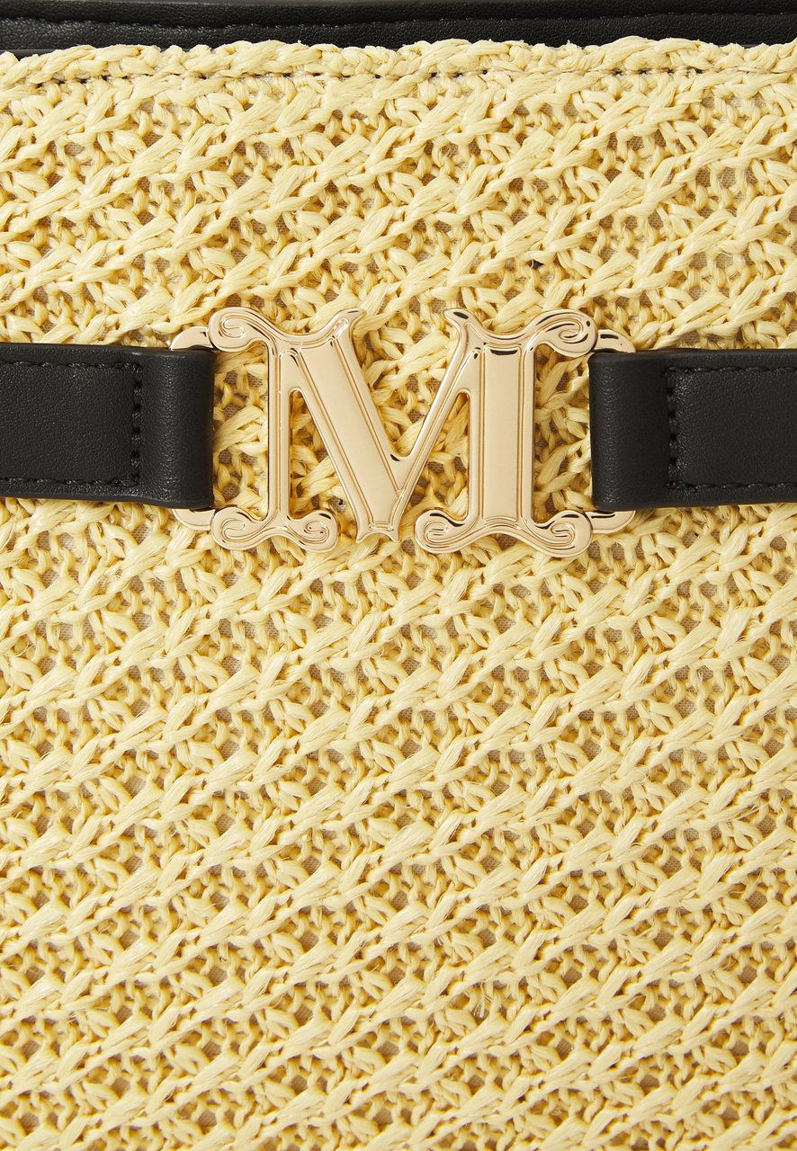 Max Mara Bags Beige Bicolore Nero Beige