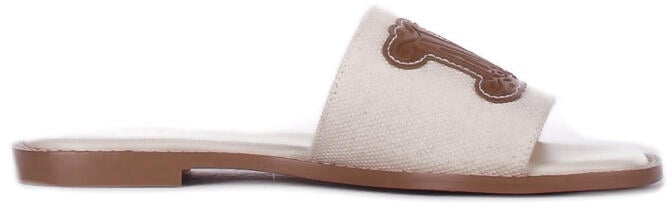 Max Mara Sandals Camel Beige