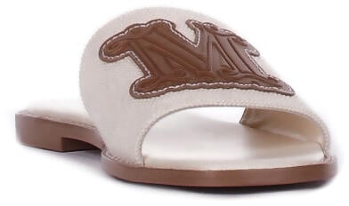 Max Mara Sandals Camel Beige