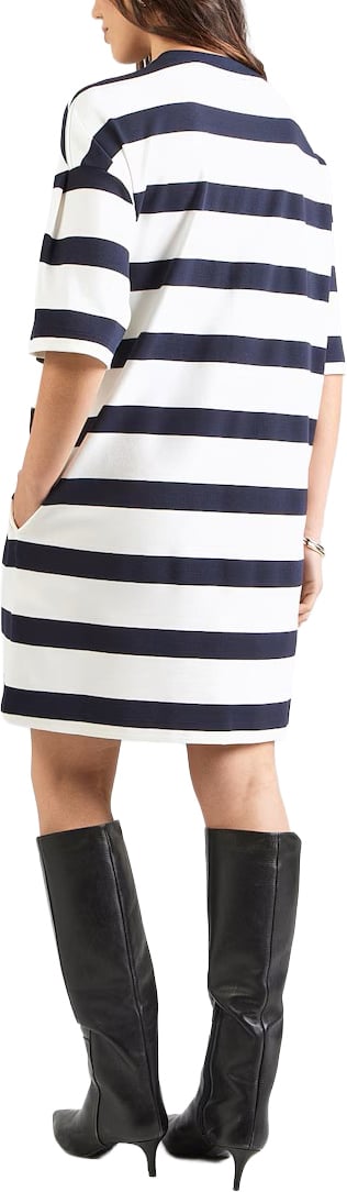 Max Mara Dresses Blu Marino Rigato Wit