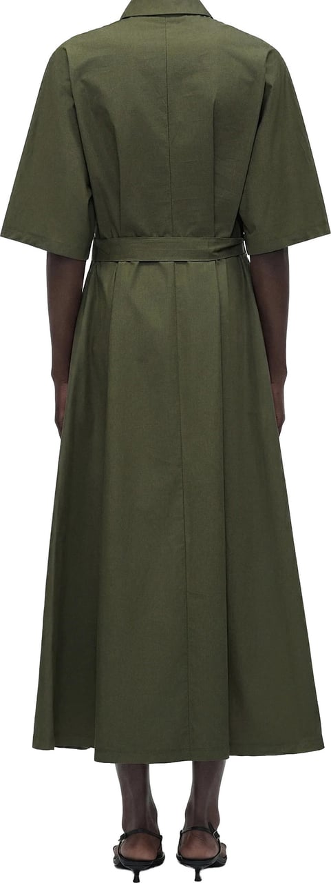 Max Mara Dresses Verde Muschio Donkergroen