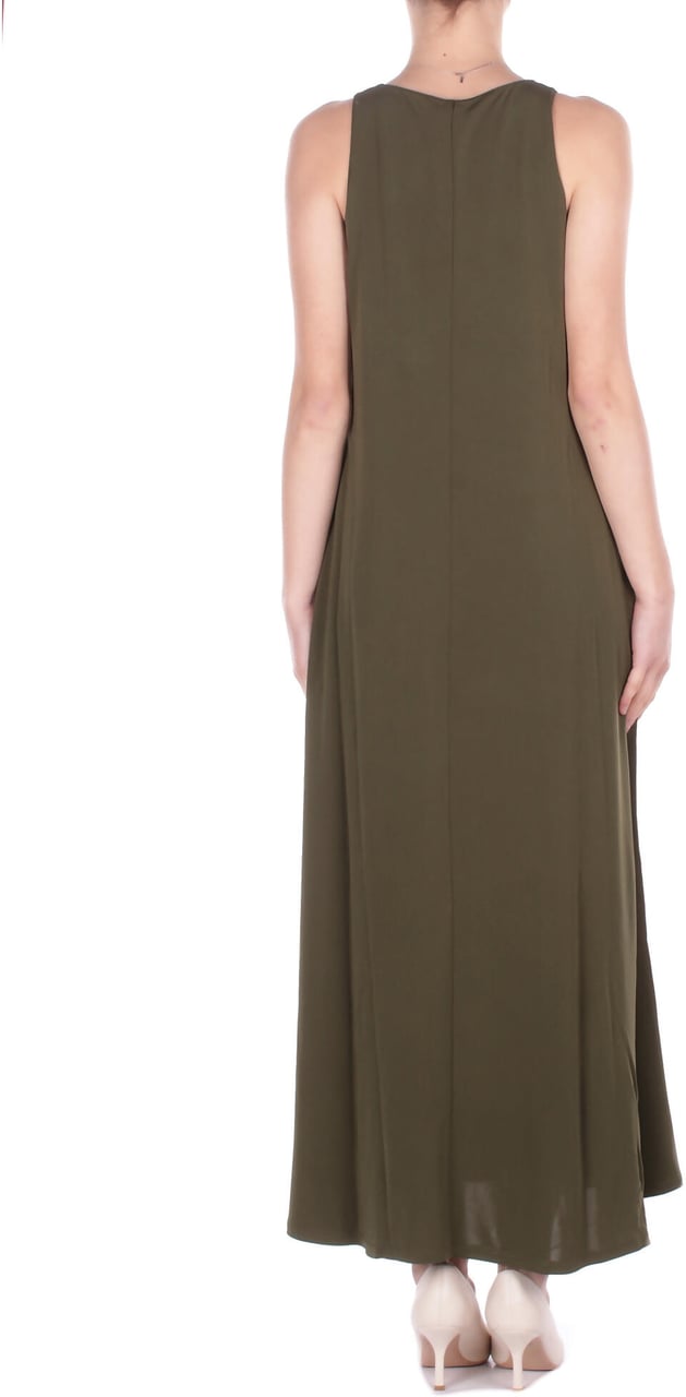 Max Mara Dresses Muschio Donkergroen