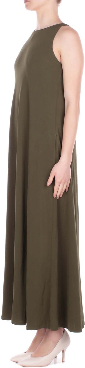 Max Mara Dresses Muschio Donkergroen