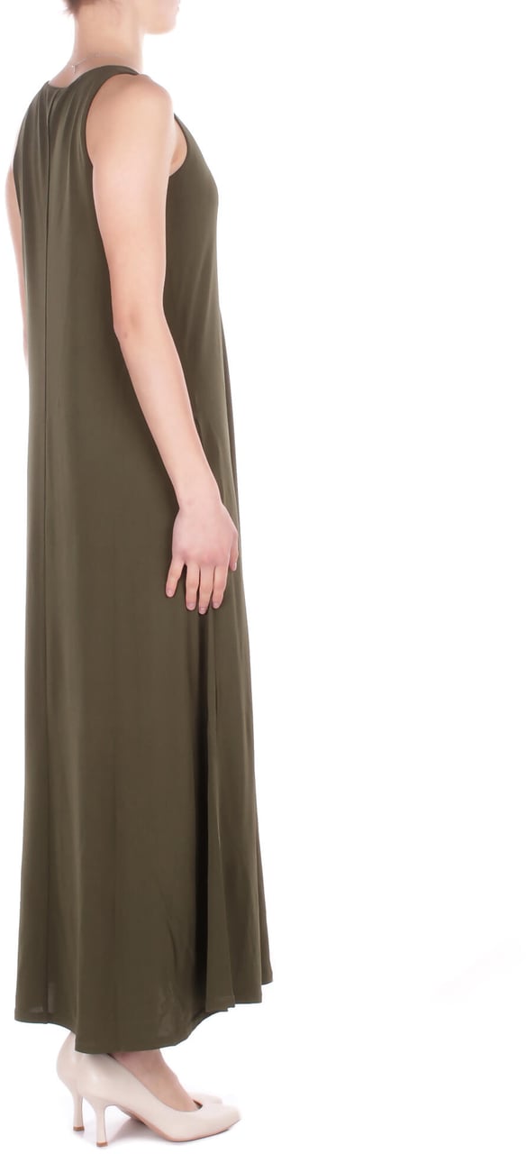 Max Mara Dresses Muschio Donkergroen